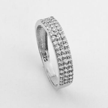 3 Sıra Gümüş Bayan Set