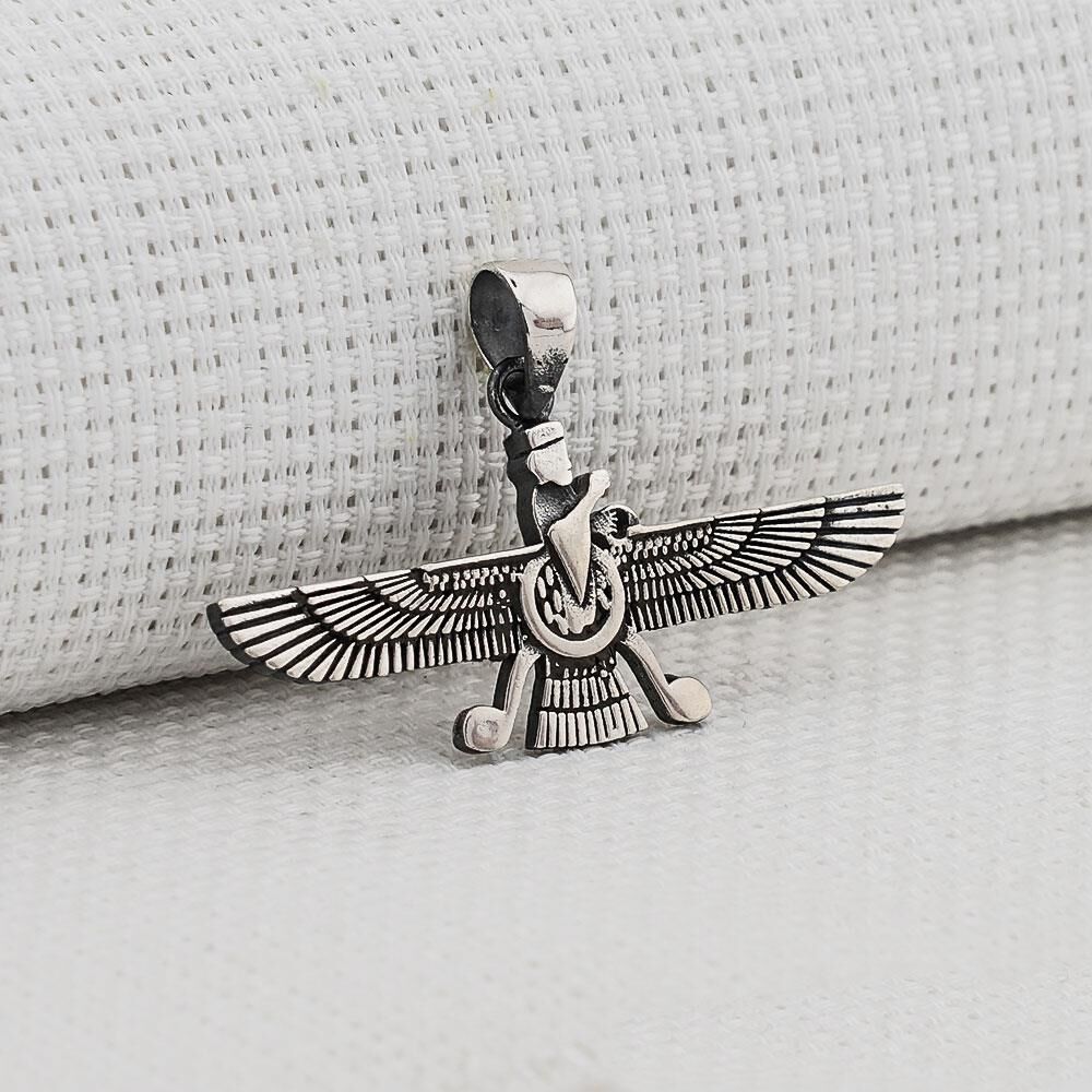 Ahura Mazda 925 Ayar Gümüş Kolye Ucu