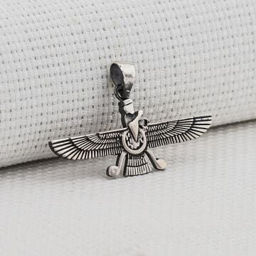 Ahura Mazda 925 Ayar Gümüş Kolye Ucu