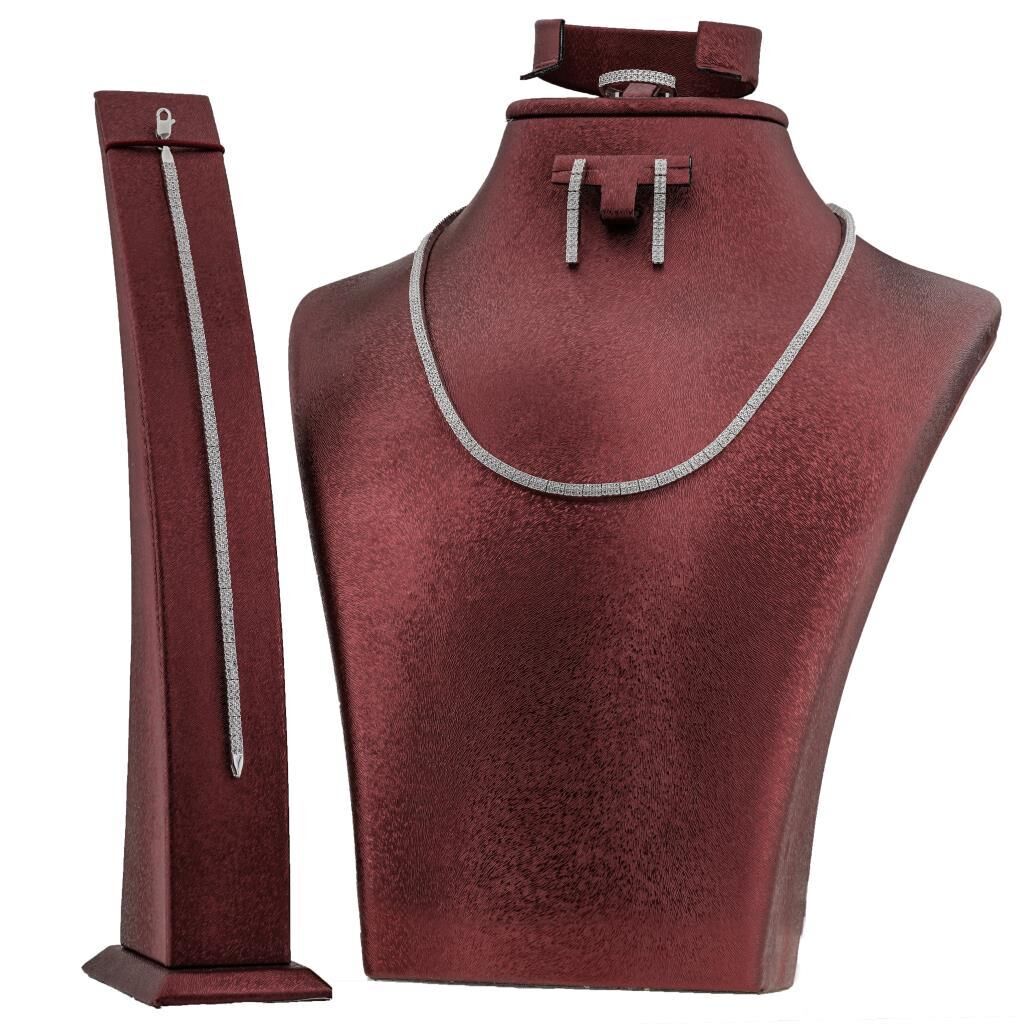 2 Sıra Gümüş Bayan Set