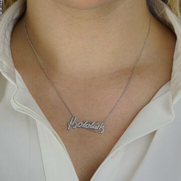 925 Ayar Gümüş Kemal Atatürk İmza Kolye