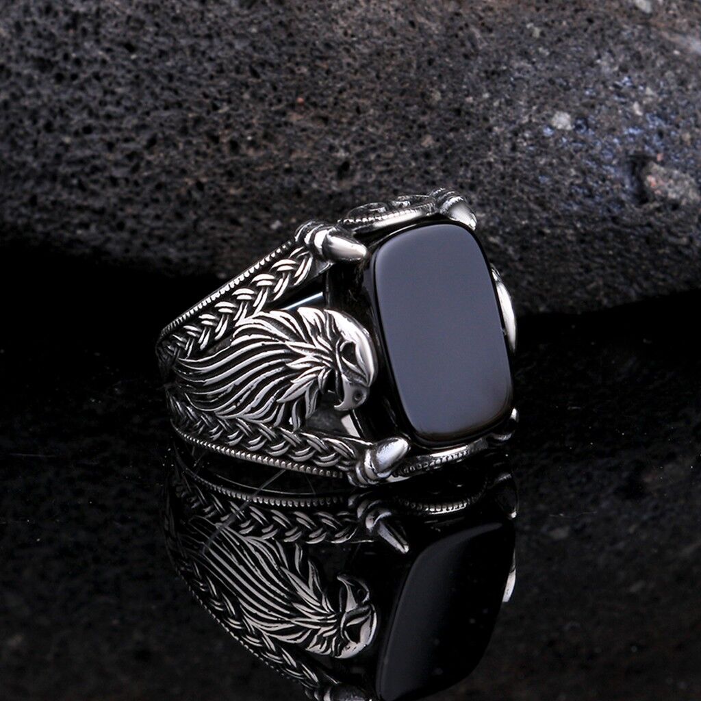 925 AYAR GÜMÜŞ KARTAL PENÇE MODEL YÜZÜK