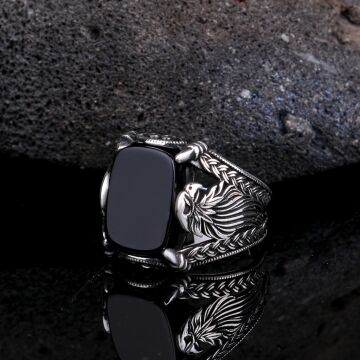 925 AYAR GÜMÜŞ KARTAL PENÇE MODEL YÜZÜK