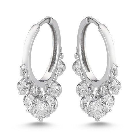 925 Ayar Gümüş Shakira Küpe