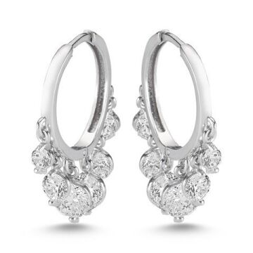 925 Ayar Gümüş Shakira Küpe