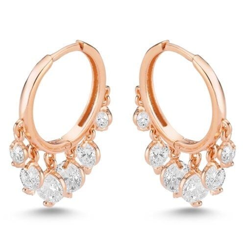 925 Ayar Gümüş Shakira Küpe