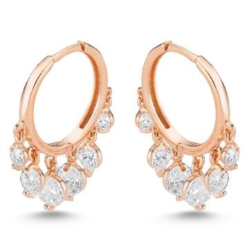 925 Ayar Gümüş Shakira Küpe