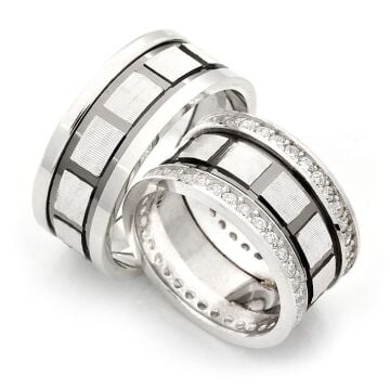 925 Ayar Gümüş Zirkon Taşlı Bayan Yüzük