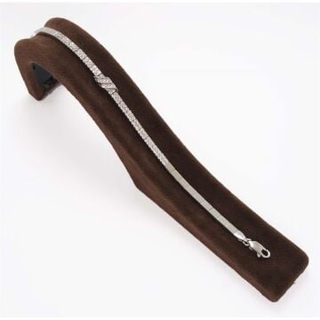 925 Ayar Gümüş Su Yolu Bayan Set Model -3