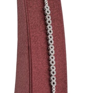 Sonsuzluk Tasarımlı Gümüş Bayan Set