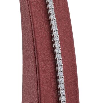 Su Yolu Tasarımlı Gümüş Bayan Set