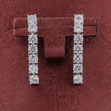 Su Yolu Tasarımlı Gümüş Bayan Set