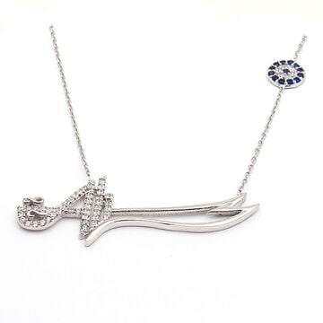 925 Ayar Gümüş Hz Ali Nazar Kolye