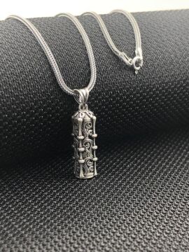 Cevşeni Kebir Dualı 925 Ayar Gümüş Kolye