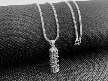 Cevşeni Kebir Dualı 925 Ayar Gümüş Kolye