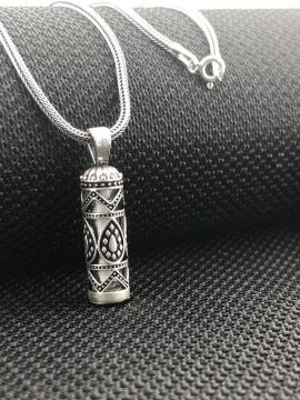 Cevşeni Kebir Dualı 925 Ayar Gümüş Kolye