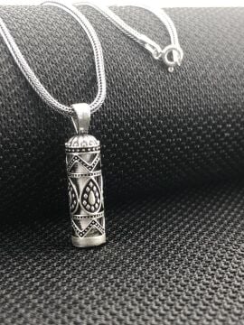 Cevşeni Kebir Dualı 925 Ayar Gümüş Kolye