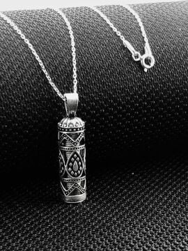 Cevşeni Kebir Dualı 925 Ayar Gümüş Kadın Kolye