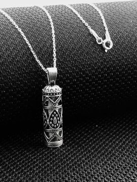 Cevşeni Kebir Dualı 925 Ayar Gümüş Kadın Kolye