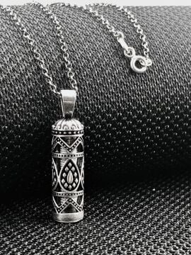 Cevşeni Kebir Dualı 925 Ayar Gümüş Kadın Kolye