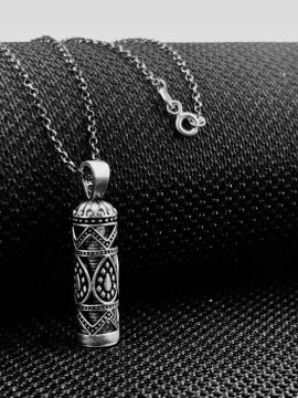 Cevşeni Kebir Dualı 925 Ayar Gümüş Kadın Kolye