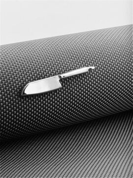 Şef Bıçak Tasarımlı 925 Ayar Gümüş Kolye