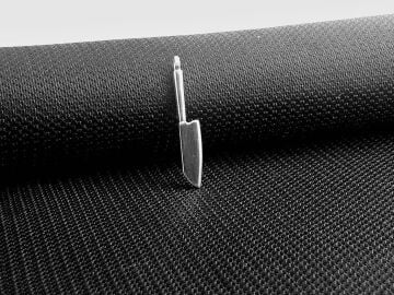 Şef Bıçak Tasarımlı 925 Ayar Gümüş Kolye Ucu