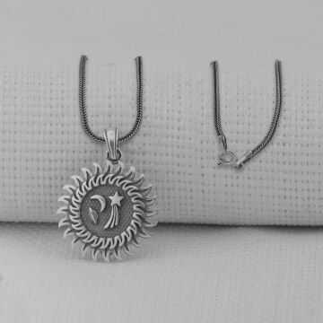 Galaksi 925 Ayar Erkek Gümüş Kolye