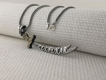 Zülfükar Kılıç 925 Ayar Gümüş Kolye