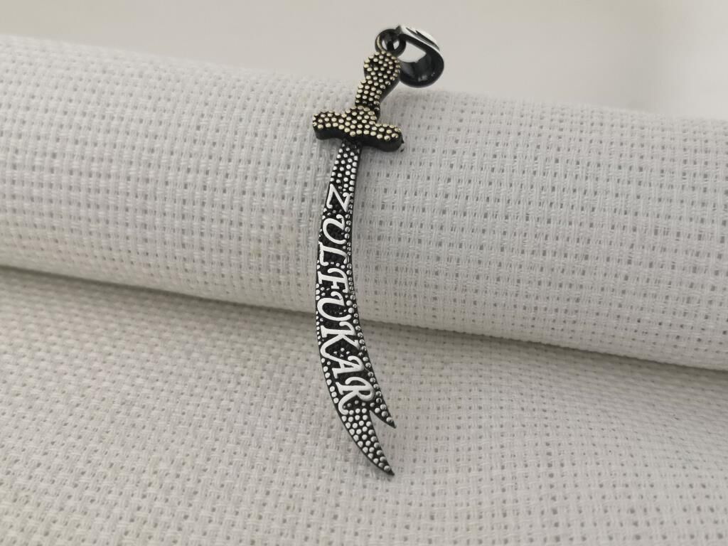 Zülfükar Kılıç 925 Ayar Gümüş Kolye Ucu