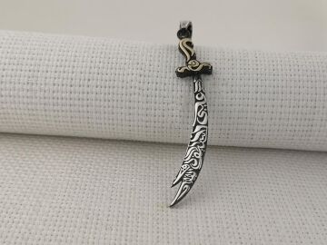 Zülfükar Kılıç 925 Ayar Gümüş Kolye Ucu