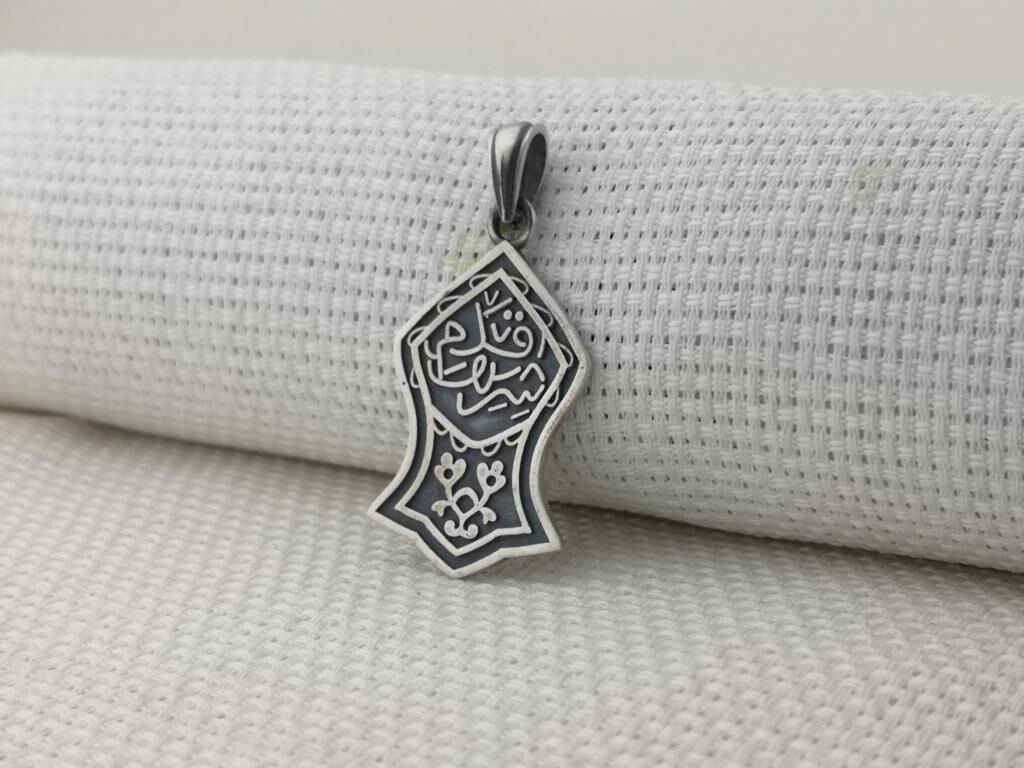 Kademi Şerif 925 Ayar Gümüş Kolye Ucu