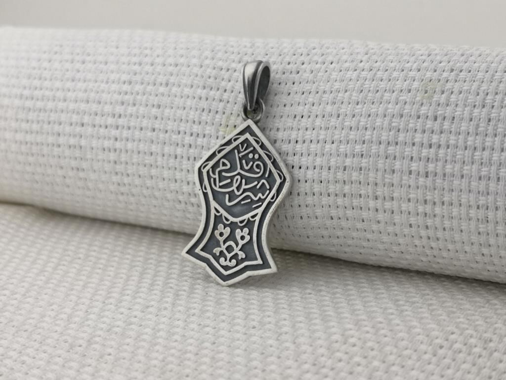 Kademi Şerif 925 Ayar Gümüş Kolye Ucu