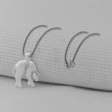 Panter 925 Ayar Gümüş Kolye