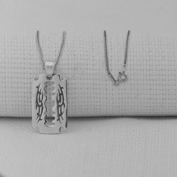 Jilet 925 Ayar Gümüş Kolye