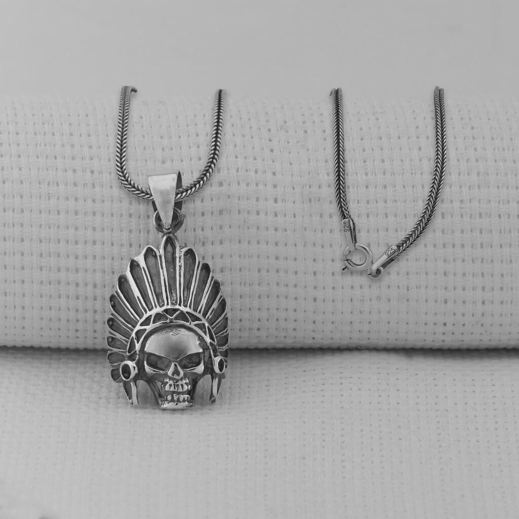 Kızıldereli 925 Ayar Gümüş Kolye