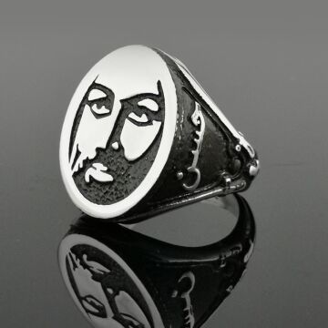 Hz Ali Siületi  925 Ayar Gümüş Yüzük