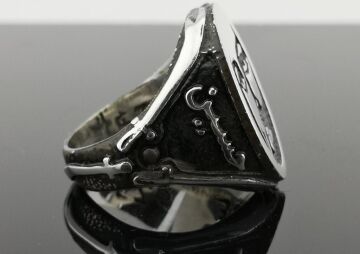 Hz Ali Siületi  925 Ayar Gümüş Yüzük