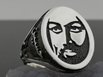 Hz Ali Siületi  925 Ayar Gümüş Yüzük