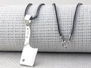 Satır 925 Ayar Gümüş Kolye