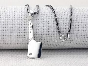 Satır 925 Ayar Gümüş Kolye