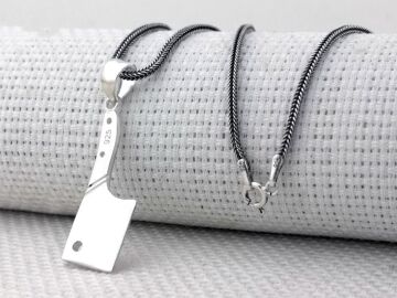 Satır 925 Ayar Gümüş Kolye