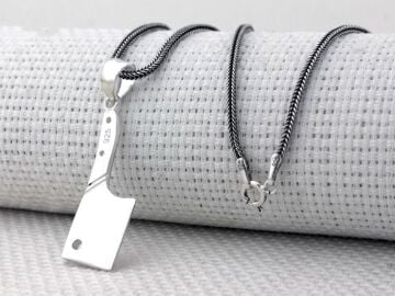 Satır 925 Ayar Gümüş Kolye