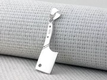 Satır 925 Ayar Gümüş Kolye Ucu