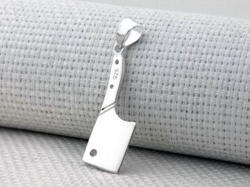 Satır 925 Ayar Gümüş Kolye Ucu