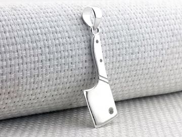 Satır 925 Ayar Gümüş Kolye Ucu