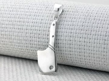 Satır 925 Ayar Gümüş Kolye Ucu