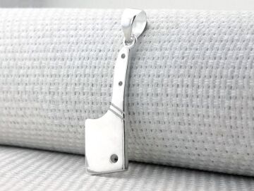 Satır 925 Ayar Gümüş Kolye Ucu