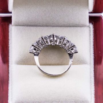 925 Ayar Gümüş Beştaş Bayan Yüzük Model 17