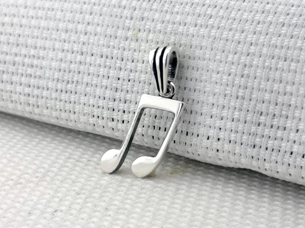 Nota 925 Ayar Gümüş Kolye Ucu